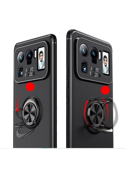 Xiaomi Mi 11 Ultra Yüzüklü Manyetik Ravel Silikon Kılıf fiyatları
