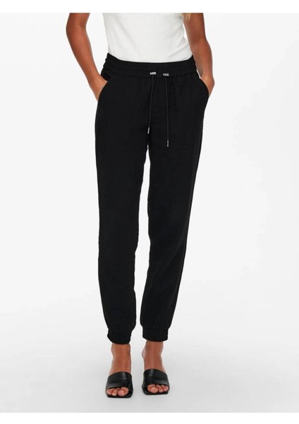 Onlkelda-Emery Mw Kadın Pantolon Günlük Kullanım için Rahat Siyah Renk