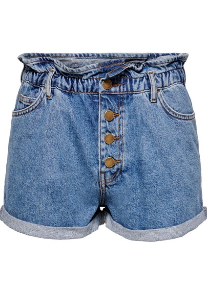15200196-23Y Onlcuba Paperbag Dnm Shorts Noos Kadın Şort