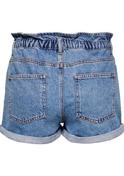15200196-23Y Onlcuba Paperbag Dnm Shorts Noos Kadın Şort