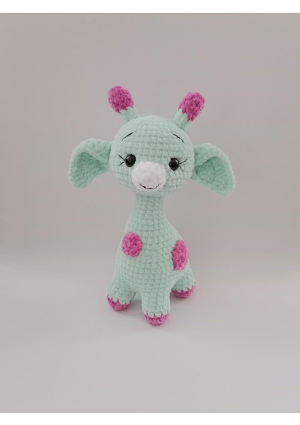 Mint Tatlı Zürafa Amigurumi Organik Oyuncak fiyatları