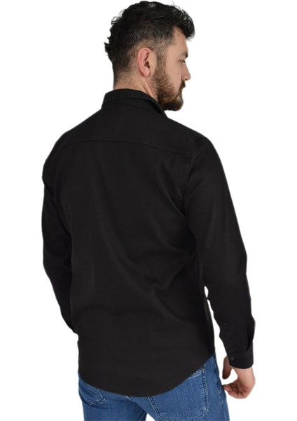 Erkek Spor Gömlek Silim Fit 9959 BGL-ST02719