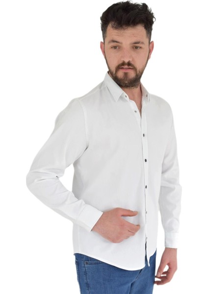 Erkek Spor Gömlek Silim Fit 9959 BGL-ST02719 modelleri