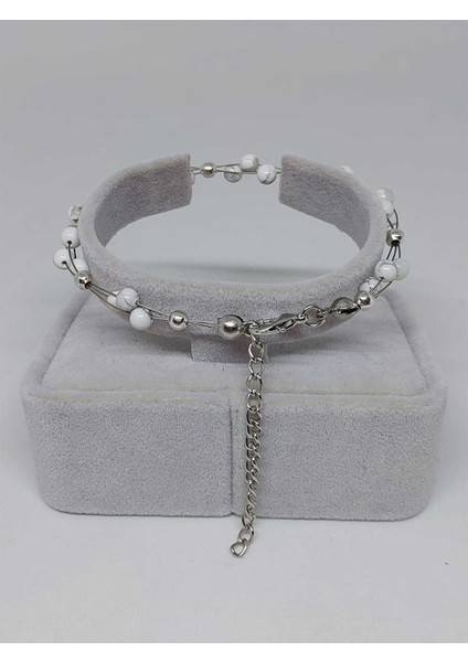 Havlit Taşı Bileklik 4mm modelleri