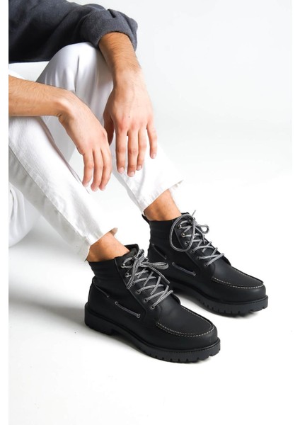 Yüksek Taban Ayakkabı B-020 Siyah (Siyah Taban) fırsatları