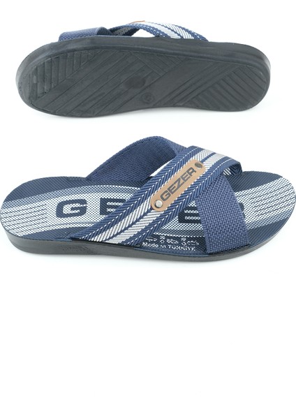 Erkek Halatlı Terlik Yazlık Star Pu Ev Bahçe Günlük Lacivert indirimleri