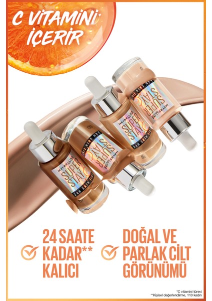 2'li Super Stay Skin Tint Fondöten - 05.5 Seti