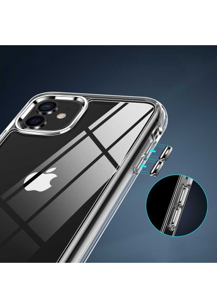 Apple iPhone 11 Uyumlu ( Apple iPhone 11 ) First Serisi Sgs Darbe Lisanslı Şeffaf Kılıf indirimleri