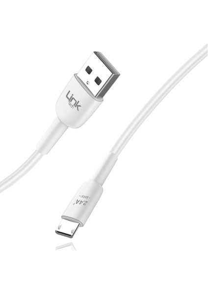 Androih Uyumlu Hızlı Safe Micro USB Pd 2.4A Şarj Kablosu MIDI600K