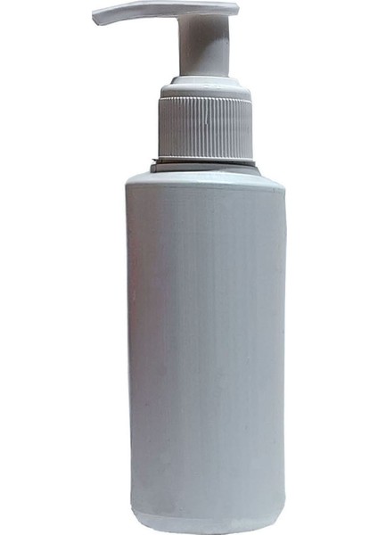 10 Adet 70 ml Polietilen Beyaz Sabunluk Pompalı Boş Şişe