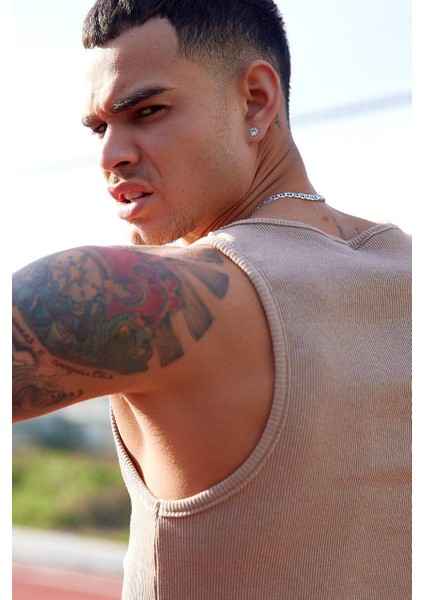 Erkek Halter Yaka Sporcu Likralı Atlet fiyatları