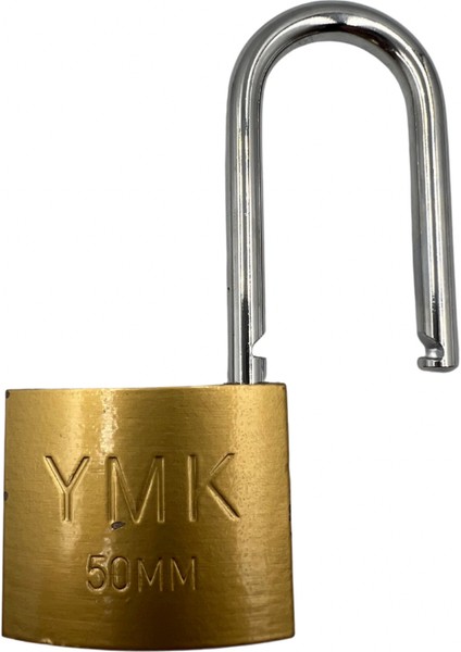 Ymk Kancalı Asma Kilit Uzun Sarı 50 mm