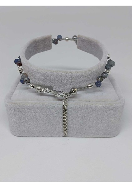 Kyanit Taşı Bileklik 4mm modelleri