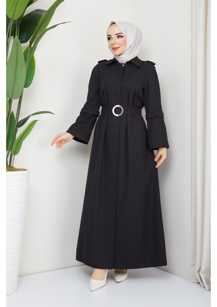 Robadan Genişleyen Göğsü Pileli Spor Ferace Padesü 4685-A fiyatları