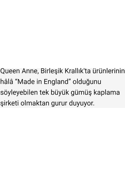 Queen Anne Sandviç Tepsisi Döner Kulp Gümüş Kaplama Sofra Ürünü Ingiliz fiyatları