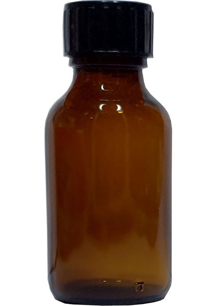 50 Adet Amber Renk 50 ml Cam Şişe Kapaklı
