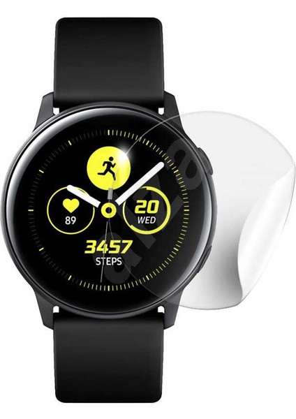 Samsung Gear S3 Ekran Koruyucu Kavisli Silikon Yapılı Nano (Narr Tpu Body)