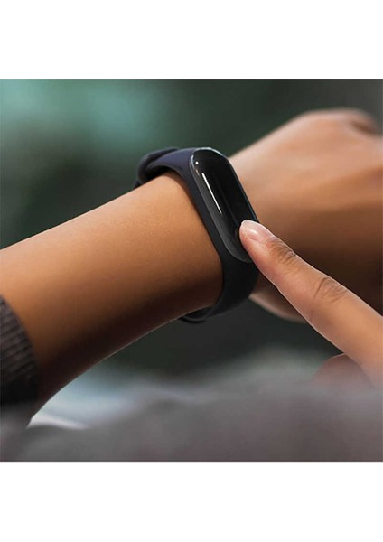 Xiaomi Mi Band 3 Ekran Koruyucu Kavisli Silikon Yapılı Nano (Narr Tpu Body) modelleri