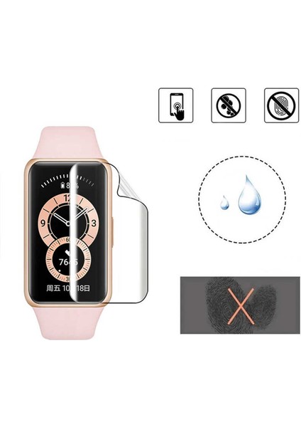 Huawei Watch Fit 2 Ekran Koruyucu Kavisli Silikon Yapılı Nano (Narr Tpu Body) fırsatları