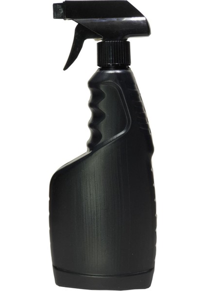 Boş Fısfıs Siyah Sprey Şişe 500 ml 1 Adet [kimyasala Dayanıklı]