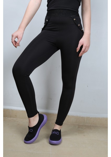 Esps Kadın Siyah Tayt KPT0503-01 modelleri