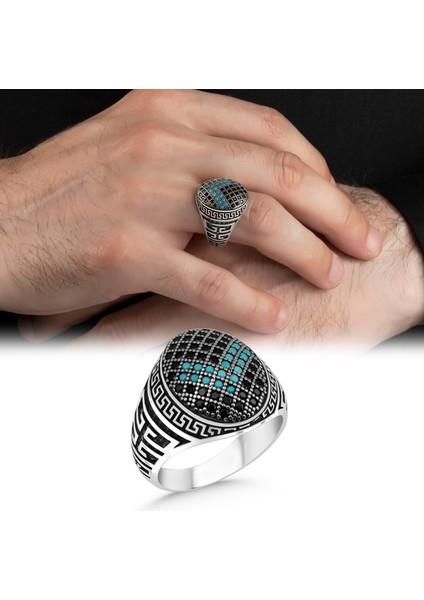 925 Ayar Gümüş Erkek Yüzük