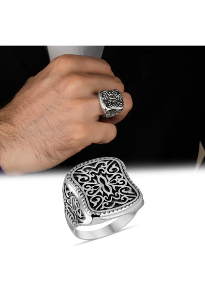 925 Ayar Gümüş Erkek Yüzük