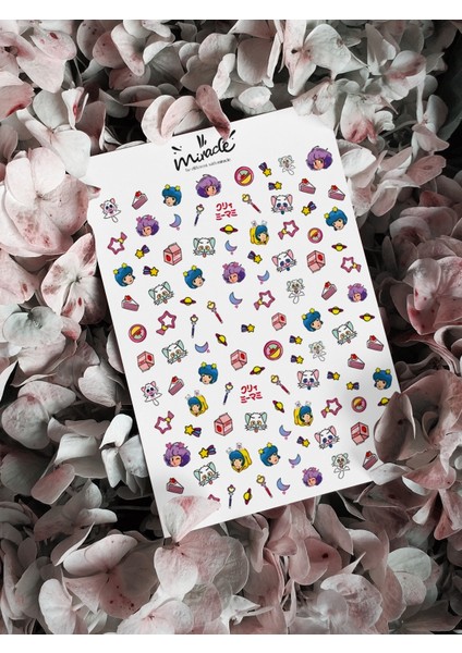 Magic Figür Tırnak Dövmesi Tırnak Tattoo Nail Art Tırnak Sticker