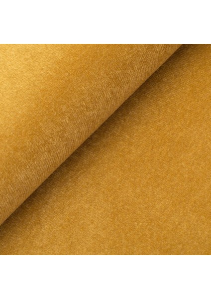 Yönsüz Kadife Döşemelik Kumaş - Sarı