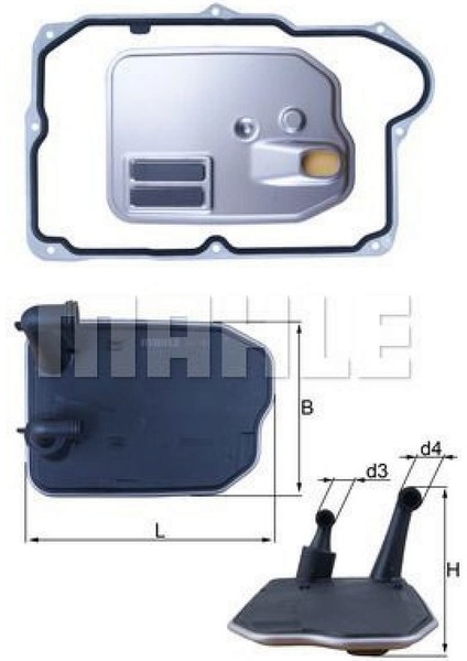 Otomatik Sanziman Yagi Filtre Seti Mercedes W176 W177 W246 W247 C117