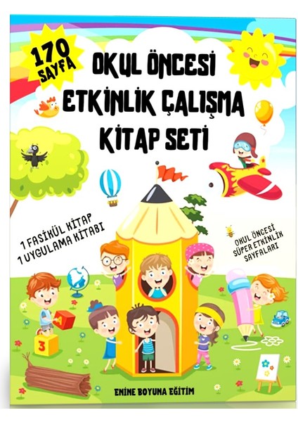 Okul Öncesi Etkinlik Çalışma Kitap Seti (2 Kitap)