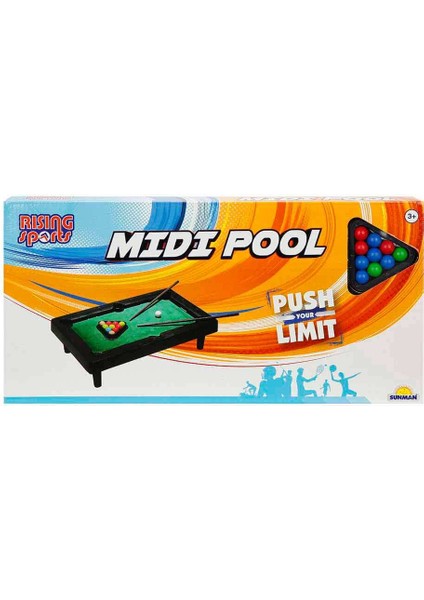 Midi Pool Orta Boy Bilardo Oyun Seti