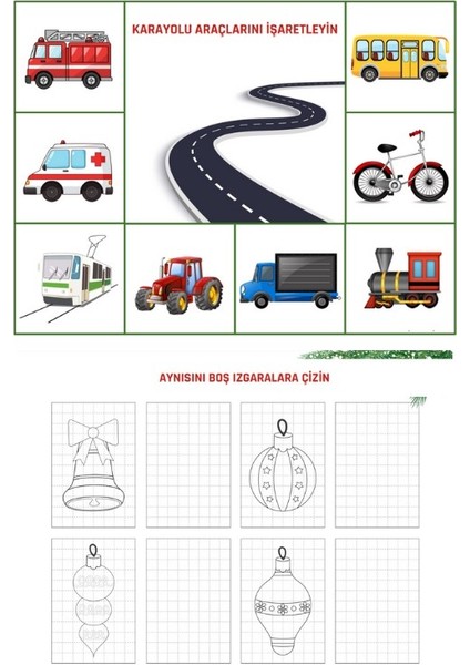 Okul Öncesi Etkinlik Çalışma Kitap Seti (2 Kitap)