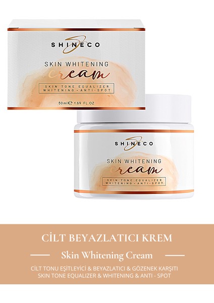 Cilt Beyazlatıcı Bakım Kremi 50 ml