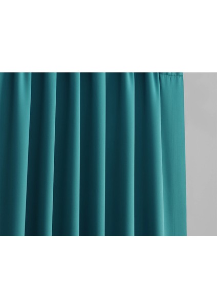 Taç Petrol Karartma Blackout Fon Perde, 1/2 Seyrek Pile, Tek Kanat, 70 x 250 cm fırsatları