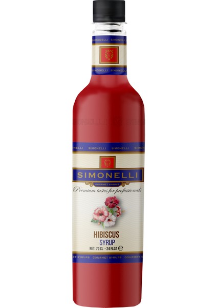 Kahve Şurubu Hibiscus Aromalı 70 cl + Pompa