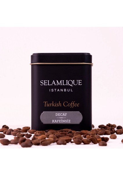 Selamlıque Istanbul Decaf Kafeinsiz Türk Kahvesi 125 gr