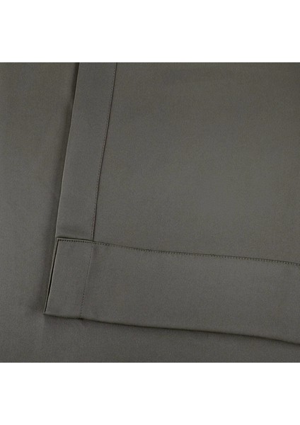 Taç Koyu Gri Karartma Blackout Fon Perde, 1/2,5 Normal Pile, Tek Kanat, 50 x 240 cm indirimleri