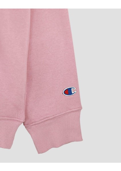 Champion Regular Kapüşonlu Sweatshirt Pembe