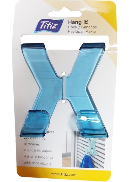 Hang It Pratik Kolay Taşımabilir Havlupan 2 Kancalı Banyo Askısı