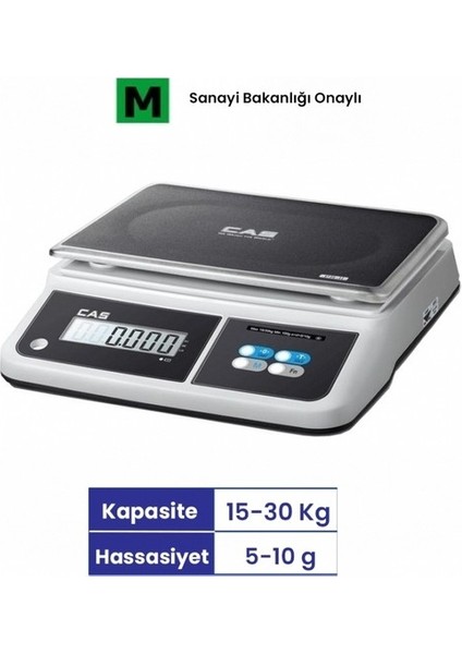 Pr Iı D 6 Kg. Onaylı Tartım Terazisi