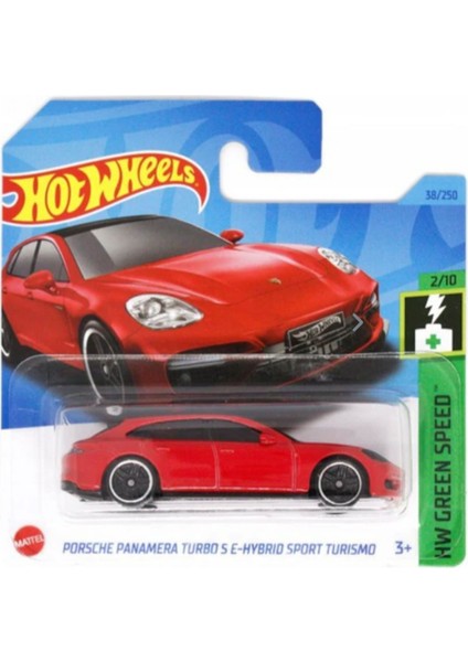 Porsche Panamera Turbo S E-Hybrid Sport Turismo Hot Wheels Tekli Arabalar 1/64 Ölçek Metal Oyuncak Araba