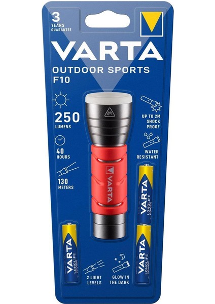 Aysima-Varta 17627 LED Outdoor Sports FENER+16666 Dış Mekan Ambiyansı L10 Kamp Feneri