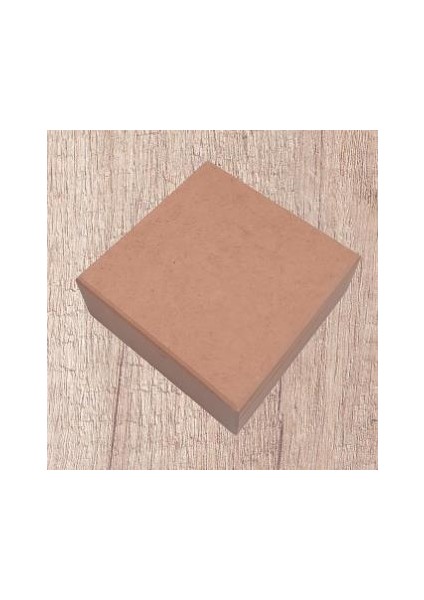 Hobi Dekoratif Model Öğrenci ve Makyaj Kutu Ahşap Mdf Ham El Yapımı