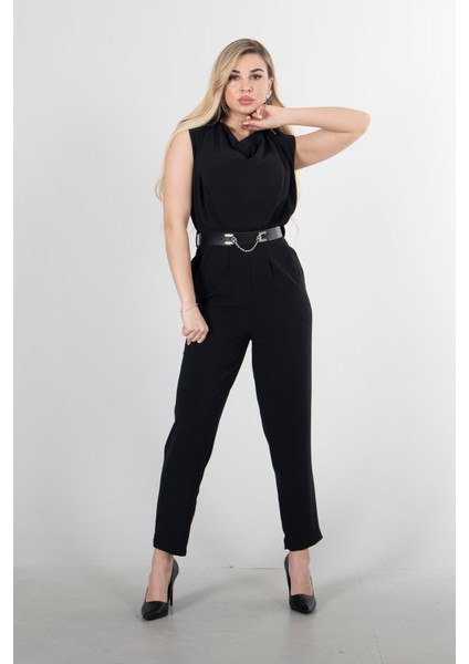 Siyah Degaje Yaka Tulum 4203453.01 fiyatları