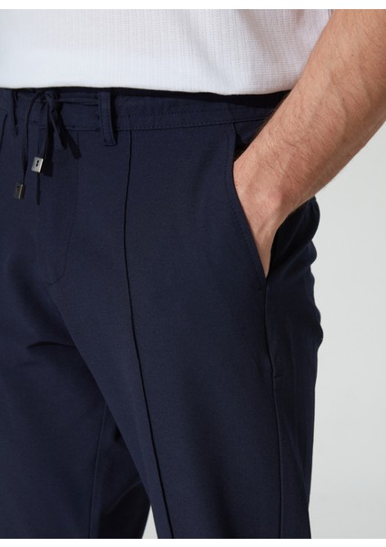 Lacivert Erkek Bağlamalı Chino Pantolon DASKA fırsatları