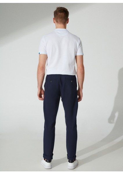 Lacivert Erkek Bağlamalı Chino Pantolon DASKA indirimleri