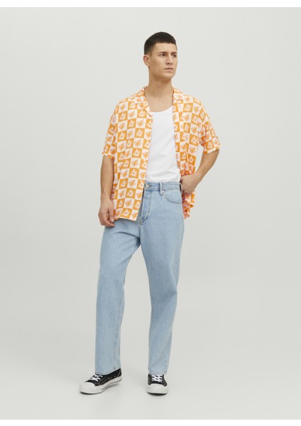 Normal Turuncu Erkek Gömlek 12241163_JORGALLERY Resort Shırt Ss indirimleri