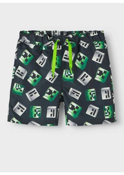 Siyah Erkek Şort Mayo 13214028