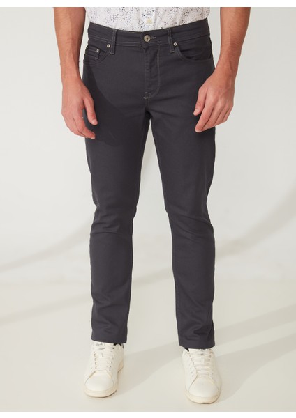 Normal Bel Slim Straight Koyu Gri Erkek Chino Pantolon 232 Lcm 221002 Jagger Nd 1 K.gri